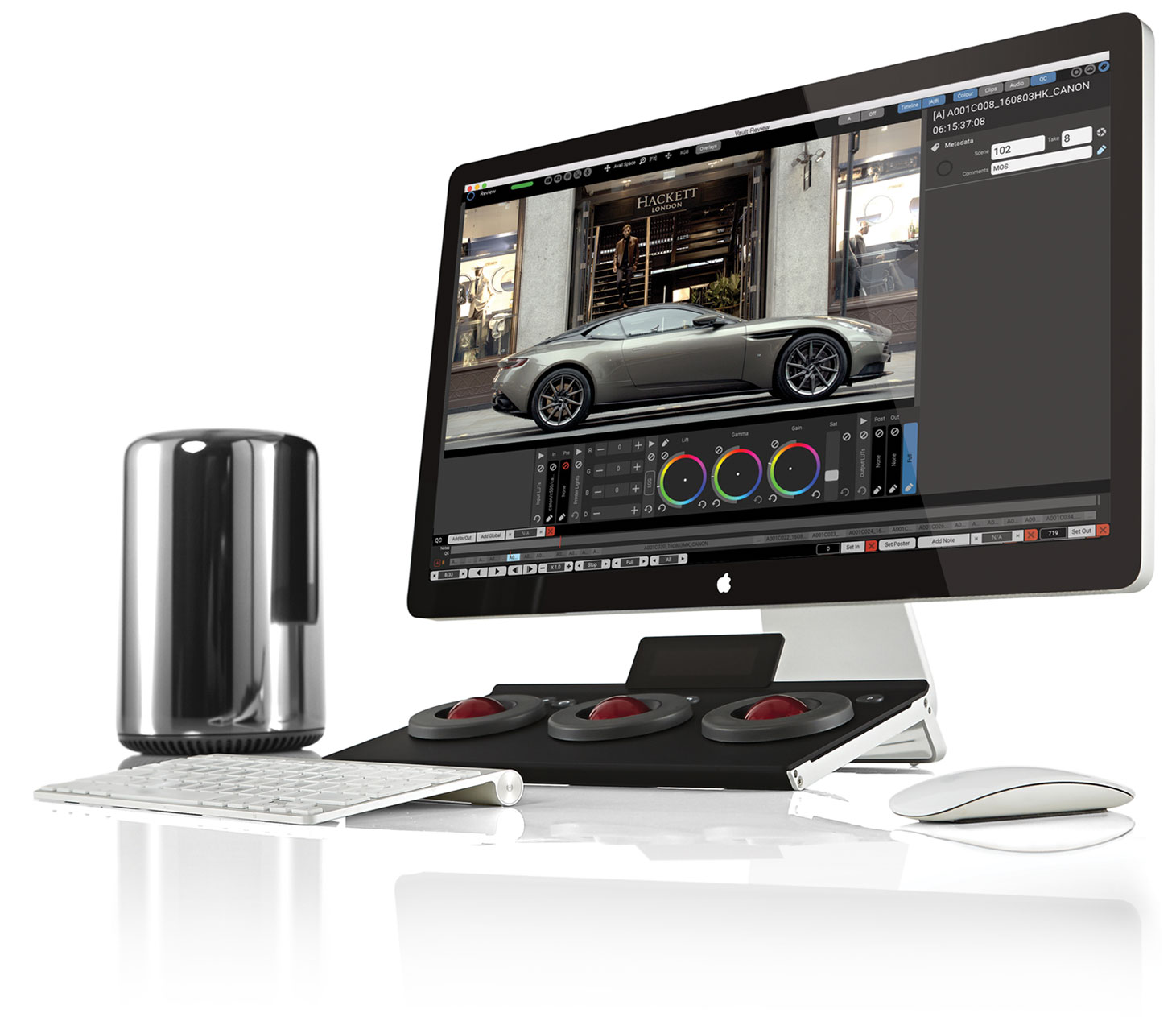 Codex Connect Dit Workstation Digital Imaging Technician Kit Color Grading Software On 3178